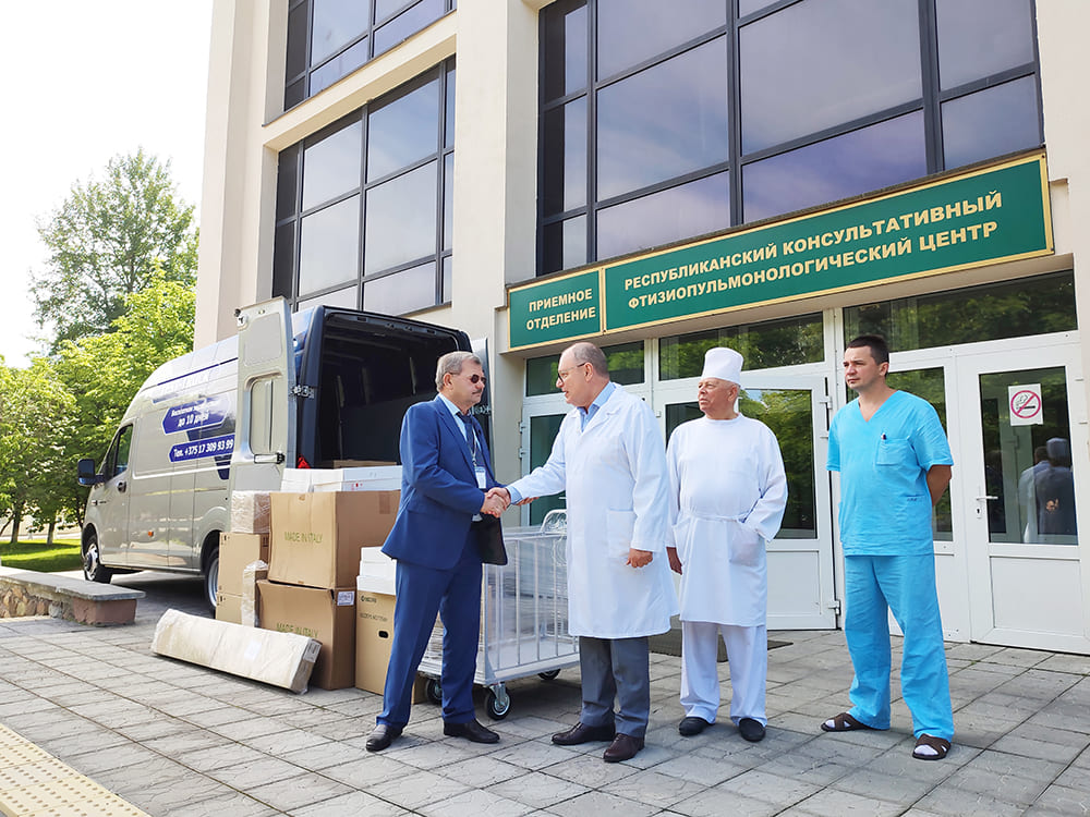 Предоставление спонсорской помощи Государственному учреждению «Республиканский научно-практический центр пульмонологии и фтизиатрии».
