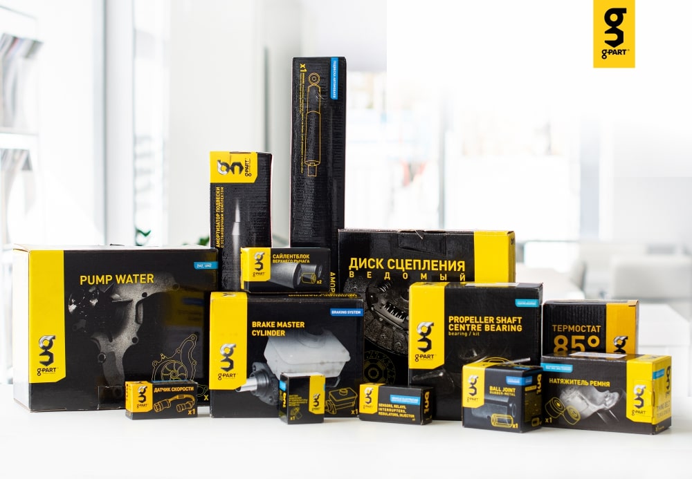 АВТОЗАПЧАСТИ G-PART. Технический стандарт для вашего авто.