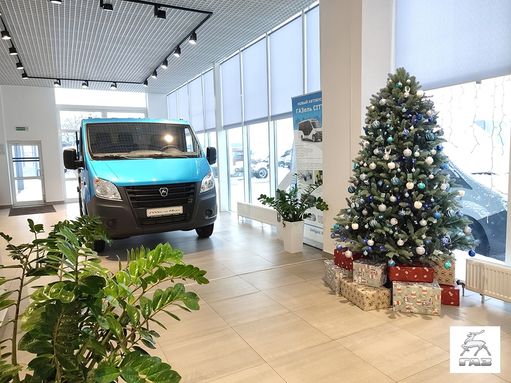 Дорогие друзья, наш дилерский центр преобразился, чтобы подарить вам праздничное предновогоднее настроение.