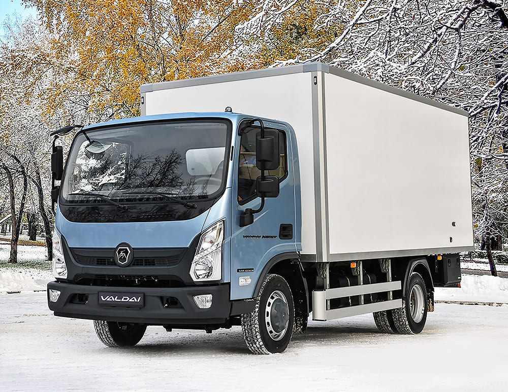 Современный городской грузовик Валдай NEXT