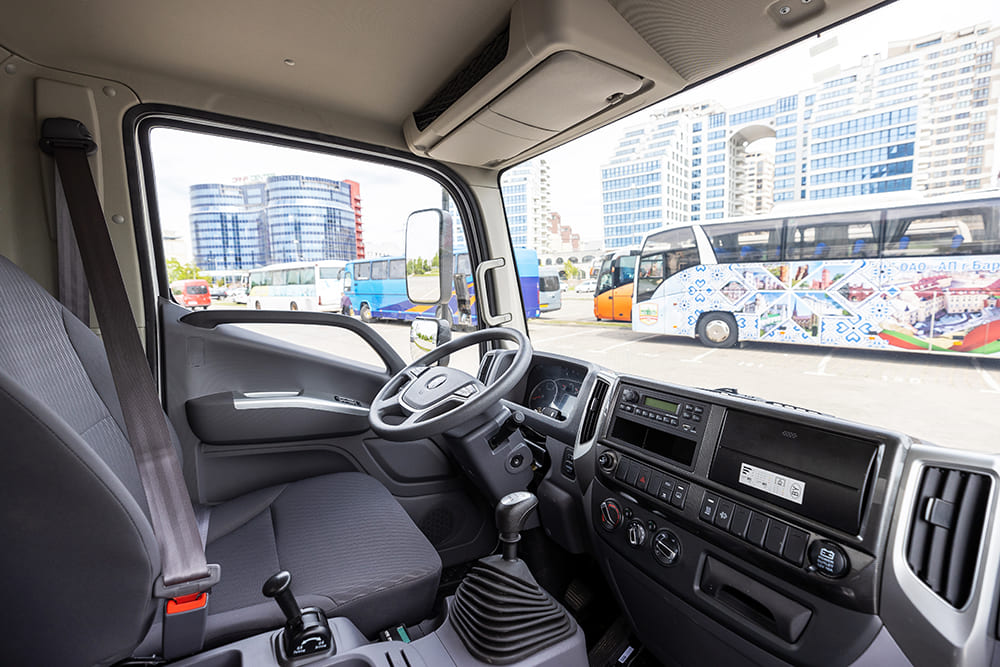 салон нового ГАЗ Валдай NEXT